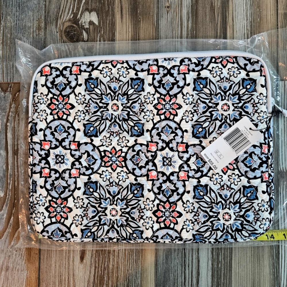 New Nwt Vera Bradley Laptop Computer Case